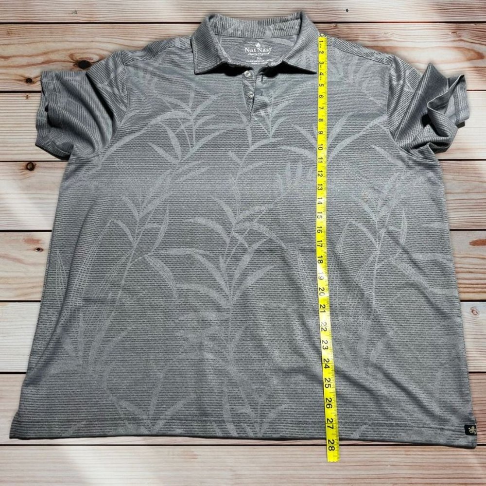 Nat Nast Polo Gray Size Xl - Picture 4 of 7